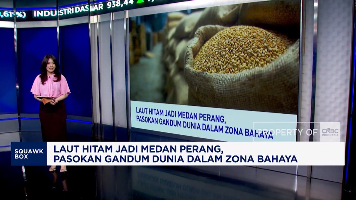 Serangan di Laut Hitam Hentikan Pasokan Gandum Dunia