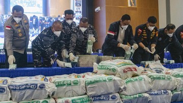 Operasi Tiga Bulan Berujung Penyitaan 1,3 Ton Ketamine di Kepri