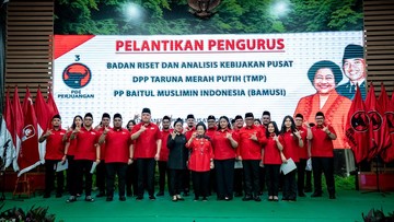 PDIP Lantik Taruna Merah Putih, Perkuat Pendidikan Politik Generasi Muda