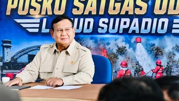 Prabowo Pimpin Ratas Karhutla Kalbar demi Melihat Kondisi Nyata