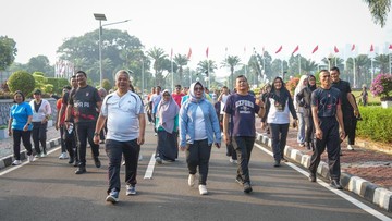 Jalan Sehat MPR RI: Langkah Nyata Wujudkan Pegawai Sehat dan Kompak