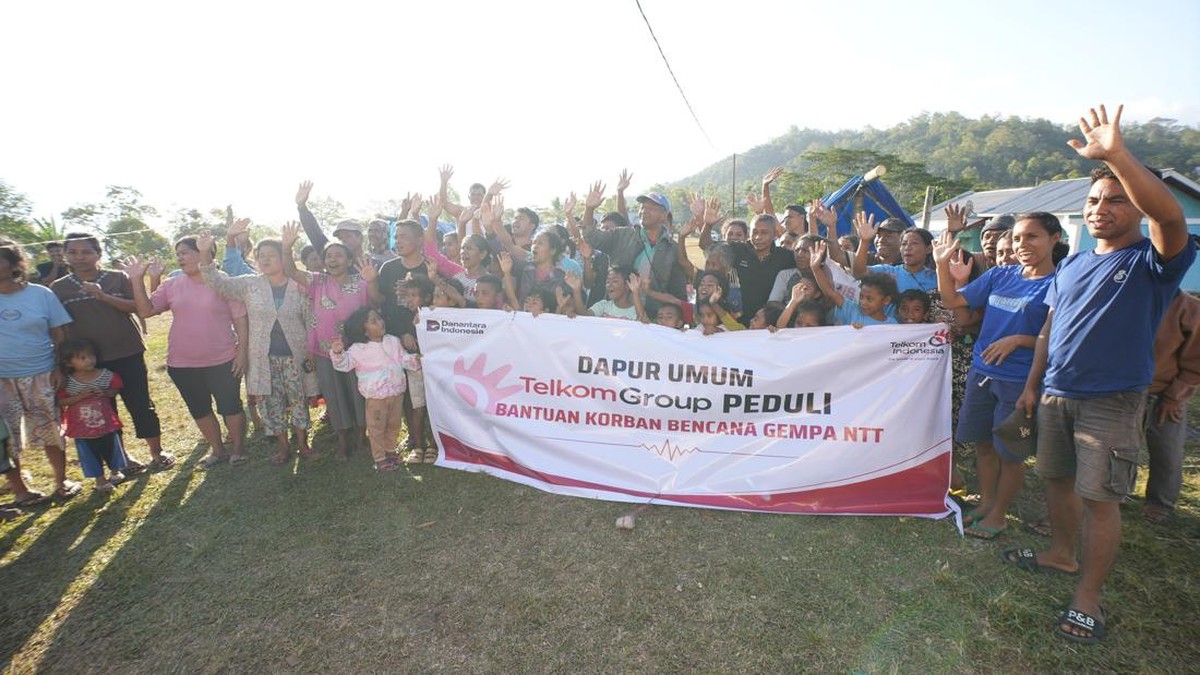 Telkom Indonesia Salurkan Rp1,3 Miliar untuk Penyintas Gempa NTT