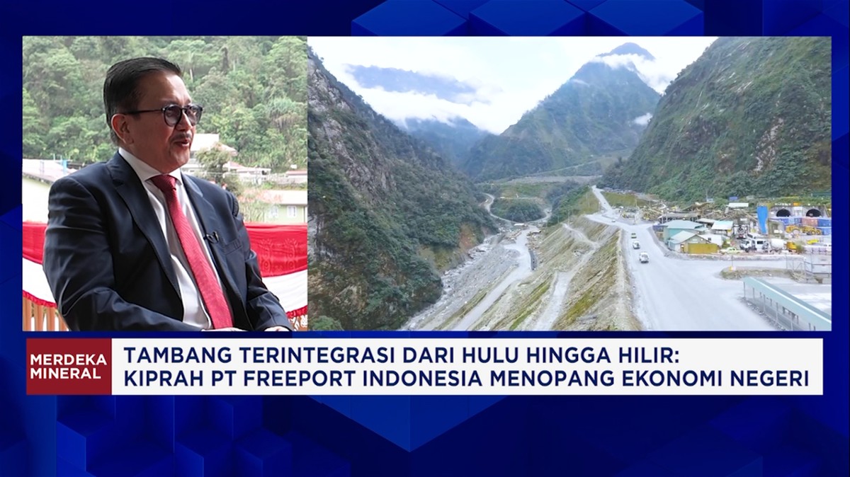 Bocoran Bos Freeport: Target Produksi Smelter dan Nasib Tambang Pasca 2041