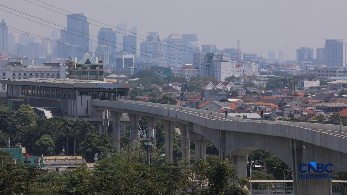 LRT Jakarta Diteruskan ke Dukuh Atas, Pembangunan Dimulai 2027