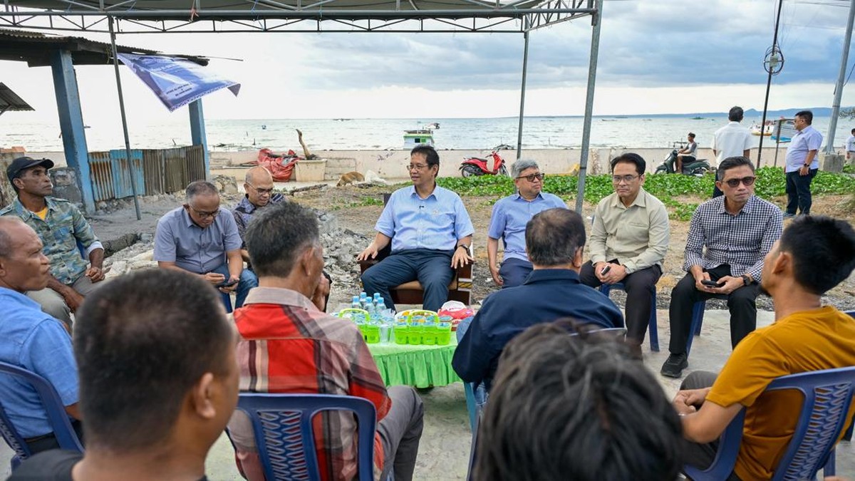 Menteri Keuangan Temui Warga Terdampak Montara, Sampaikan Amanah Presiden