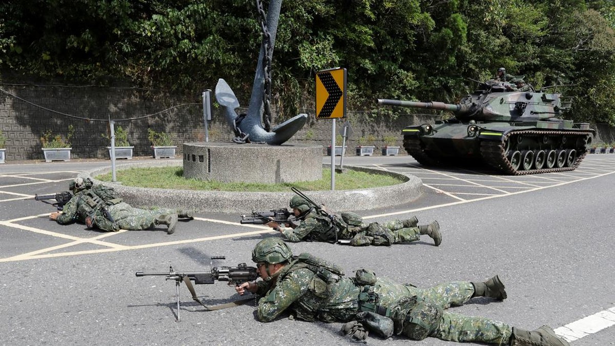 Taiwan Gelar Latihan Perang Han Kuang Hadapi Ancaman China