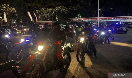 Polrestabes Bandung Perketat Keamanan Malam dengan 300 Personel Patroli