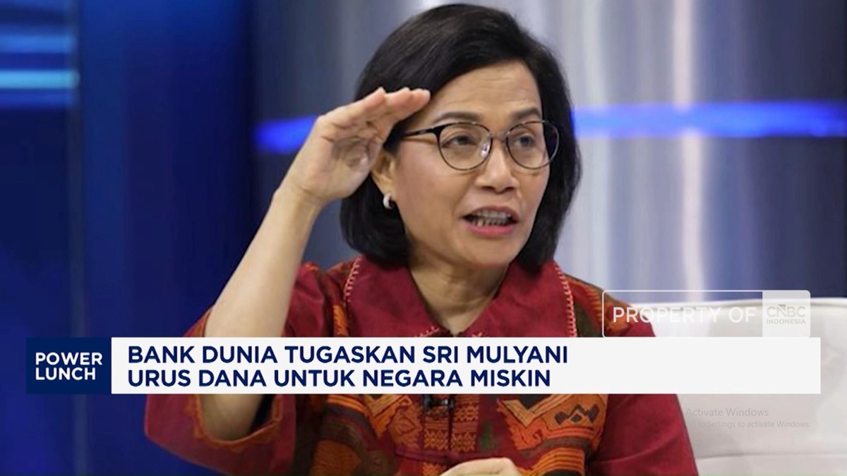 Sri Mulyani Ditunjuk Pimpin Pengelolaan Dana Global untuk Negara Berpenghasilan Rendah