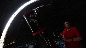 "Penggembala Galaksi" Spanyol Siap Saksikan Gerhana Matahari dari Observatorium Pribadi