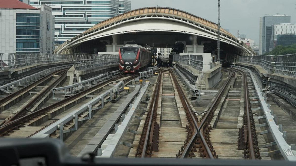 LRT Jabodebek Pecahkan Rekor 3 Juta Penumpang dalam Sebulan