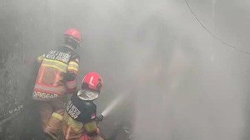 Kebakaran Hanguskan Rumah di Bantarjati, Tiga Penghuni Terluka