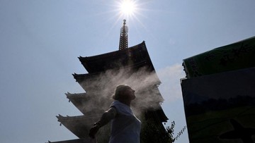 Jepang Hadapi Gelombang Panas Ekstrem, Suhu Terik Capai 40 Derajat