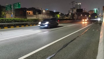 Aksi di Depan DPR Berakhir, Tol Dalam Kota Kembali Normal
