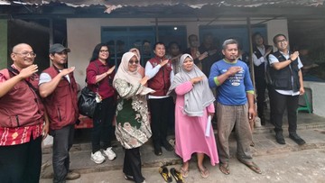Bedah Rumah Orang Tua Siswa Sekolah Rakyat Dimulai di Sumenep