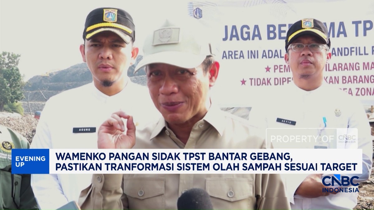 Sidak TPST Bantar Gebang, Wamenko Pangan Pastikan Transformasi Sesuai Target