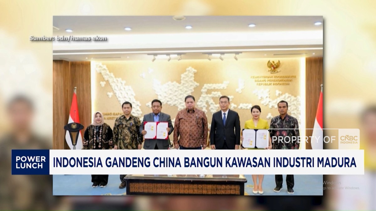 RI-China Kolaborasi Wujudkan Kawasan Industri di Madura