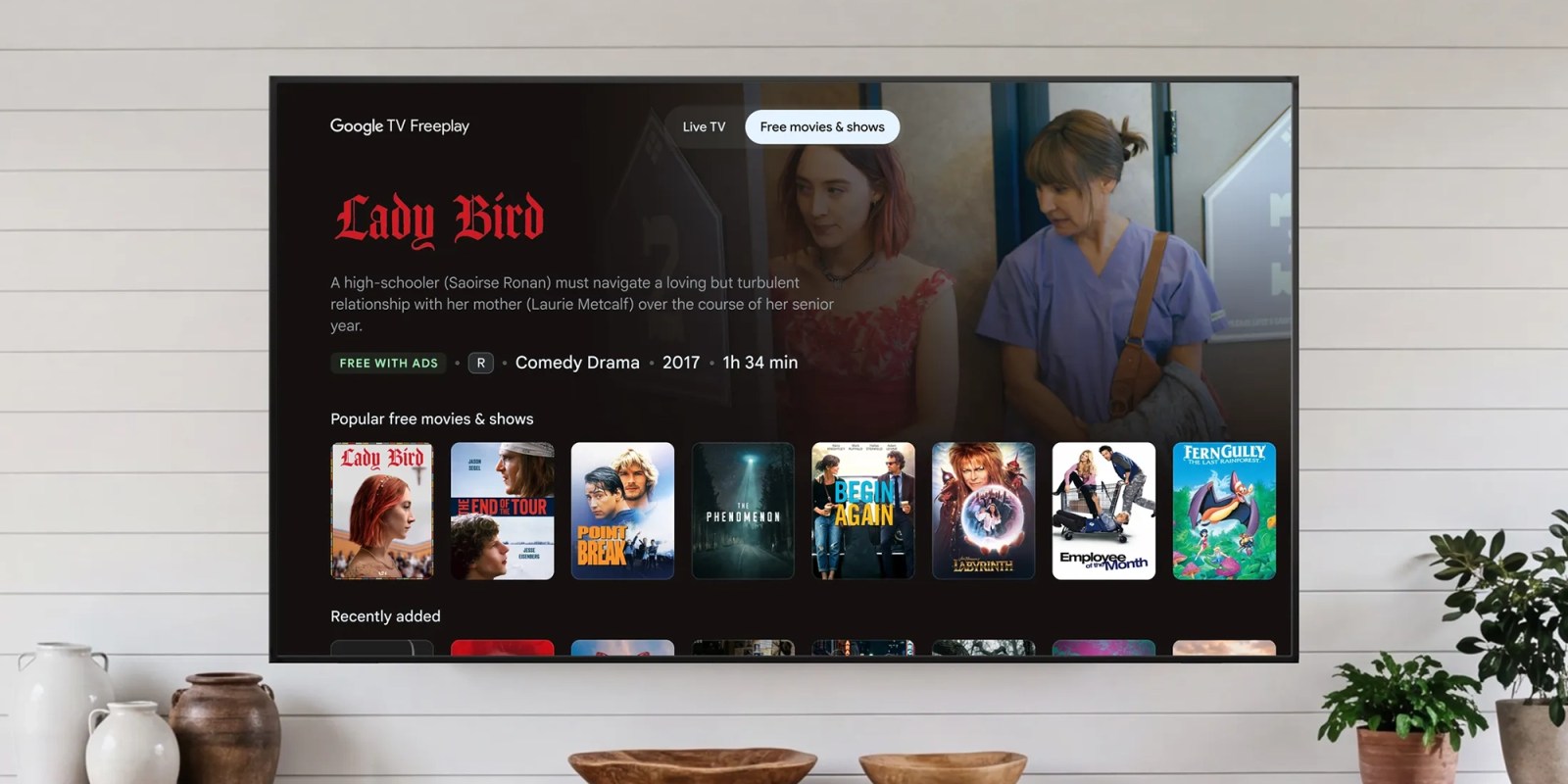 Google TV Perluas Perpustakaan Gratis dengan 10.000 Konten On-Demand