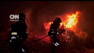 Spanyol Dilanda Kebakaran Hutan Besar, Ribuan Personel Militer Dikerahkan
