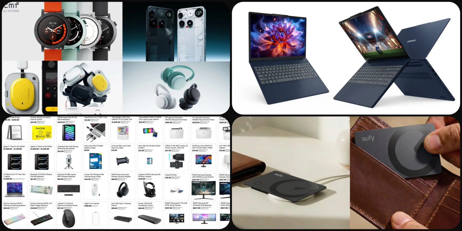 Gadget Murah Agustus: Kartu Pelacak Anker, Diskon Lenovo, dan Gear Nothing