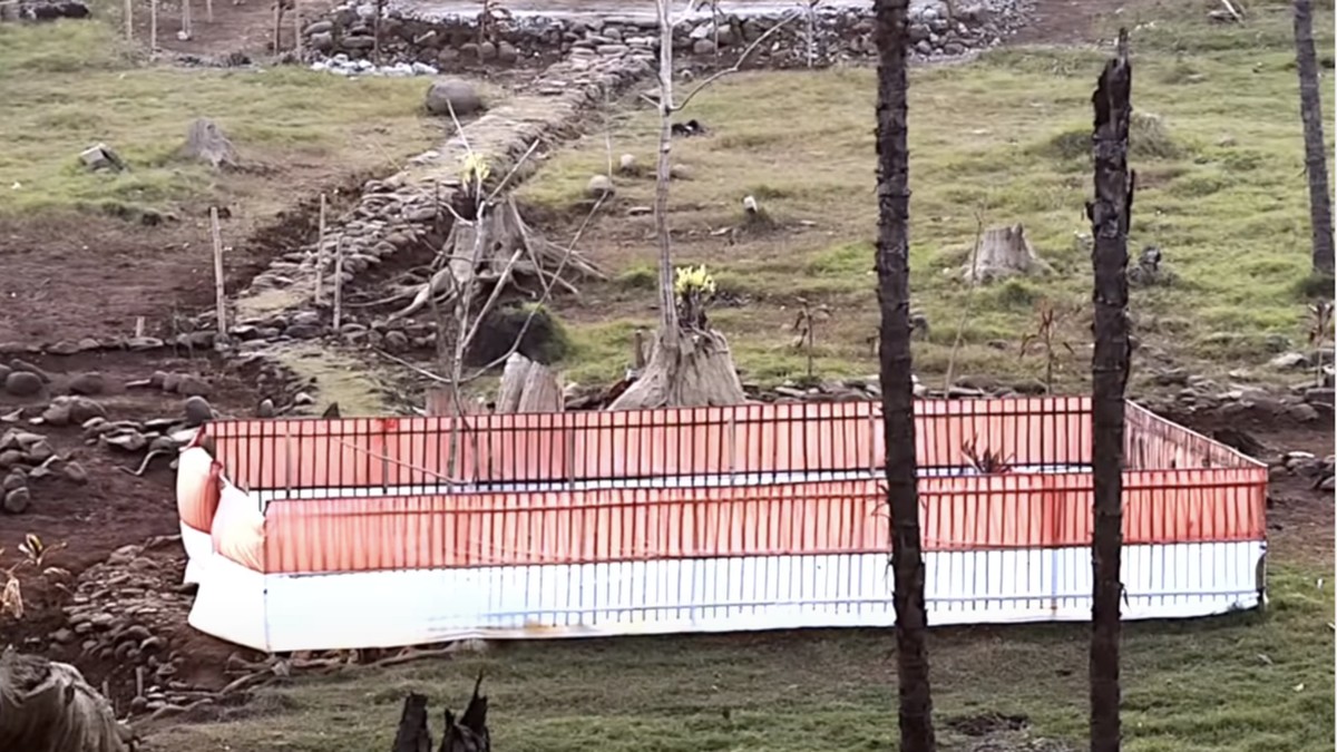 Air Waduk Terbesar Kedua di Indonesia Surut, Makam Keramat Kembali Terlihat