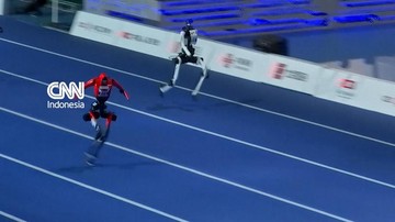 Robot Humanoid China Pecahkan Rekor 100 Meter Usain Bolt