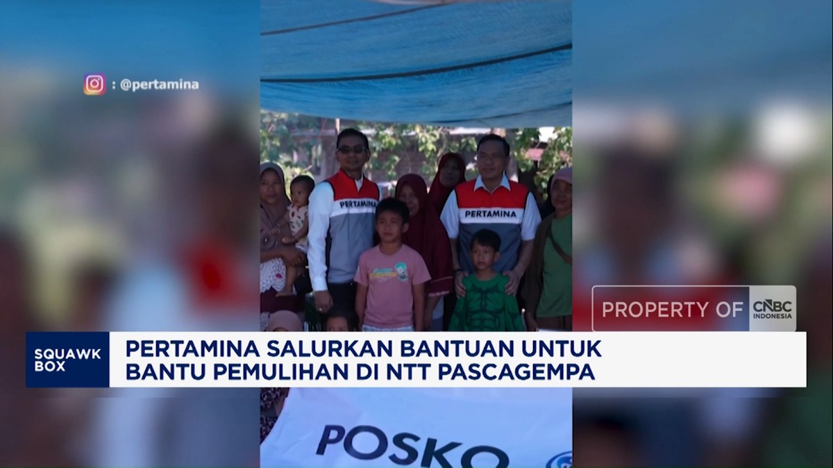 Pertamina Terjunkan Logistik Terintegrasi Percepat Pemulihan NTT Pascagempa