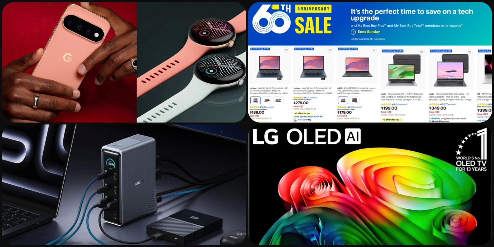Promo Pixel 11, Chromebook dari US$179, hingga TV OLED LG