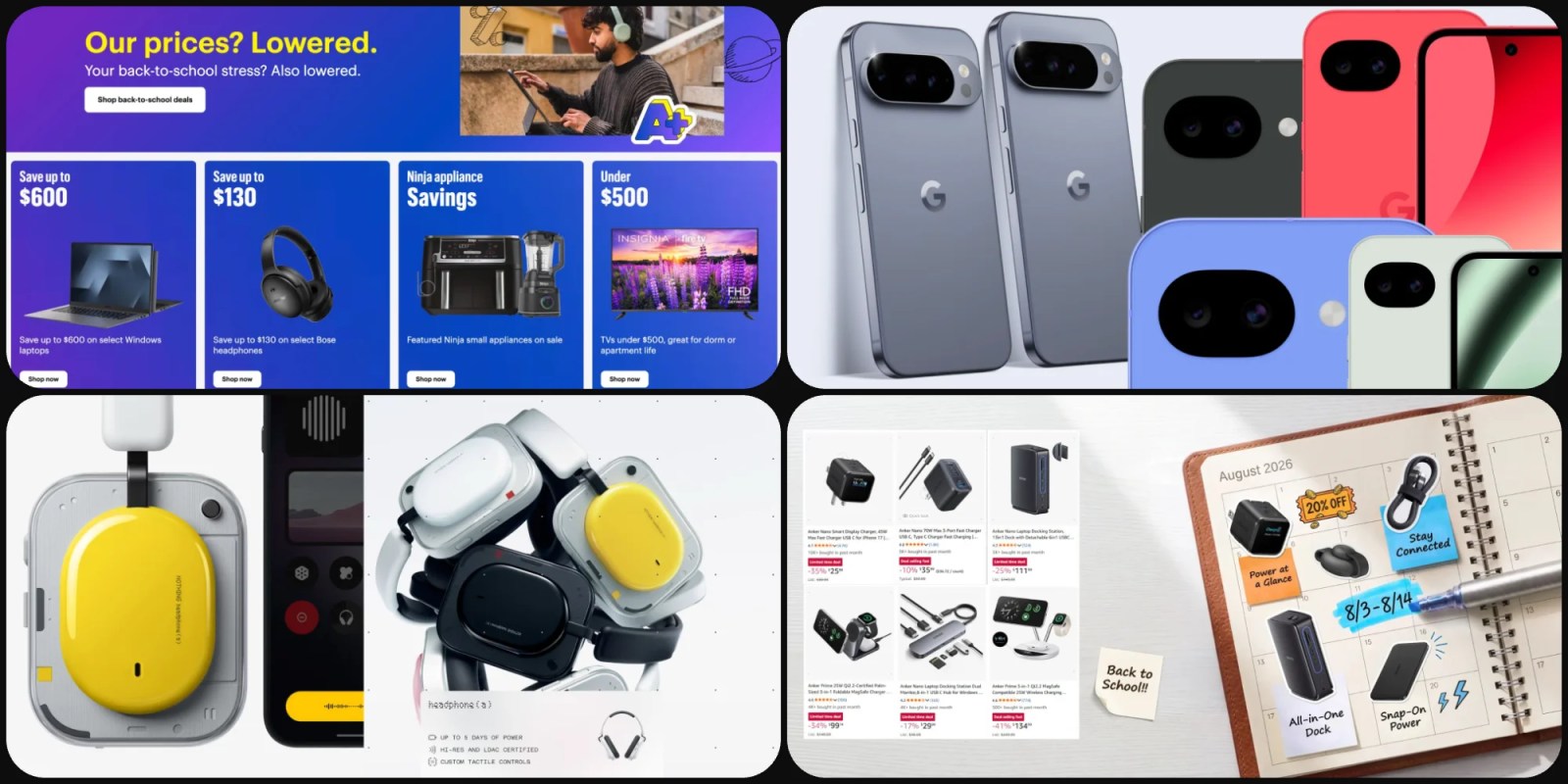 Diskon Gadget Musim Sekolah: Pixel 10a, Nothing Headphone, hingga Laptop