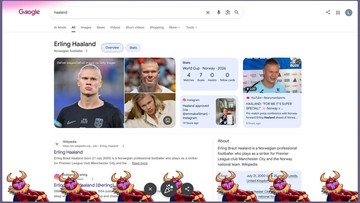 Viking Row Google: Haaland Jadi Fitur Interaktif