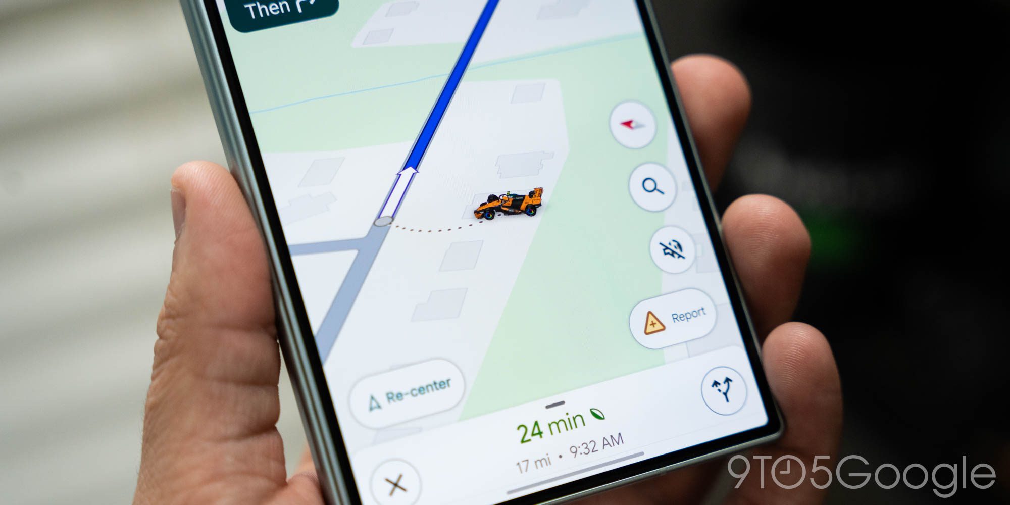 Google Maps Hadirkan Avatar Mobil McLaren F1 di Navigasi