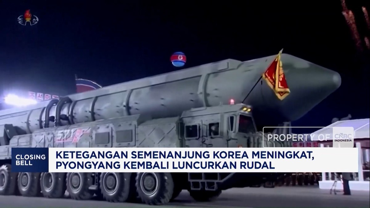 Ketegangan Korea Memanas, Pyongyang Kembali Luncurkan Rudal