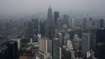 Kabut Asap Karhutla RI Kepung 7 Wilayah Sarawak Malaysia