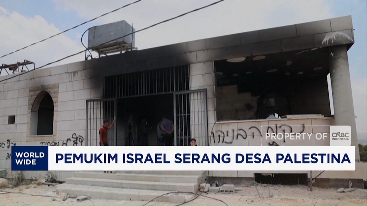 Serangan Pemukim Israel Landa Desa Palestina di Tepi Barat
