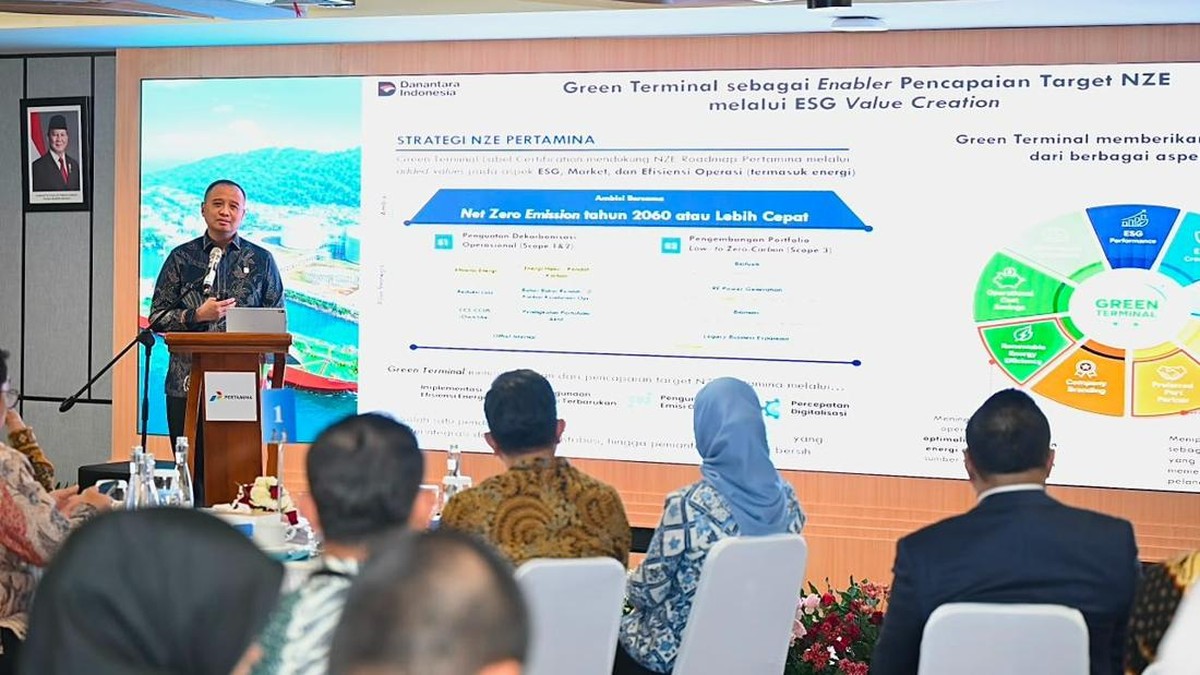 Terminal LPG Pertamina Raih Sertifikasi Hijau Pertama di Dunia