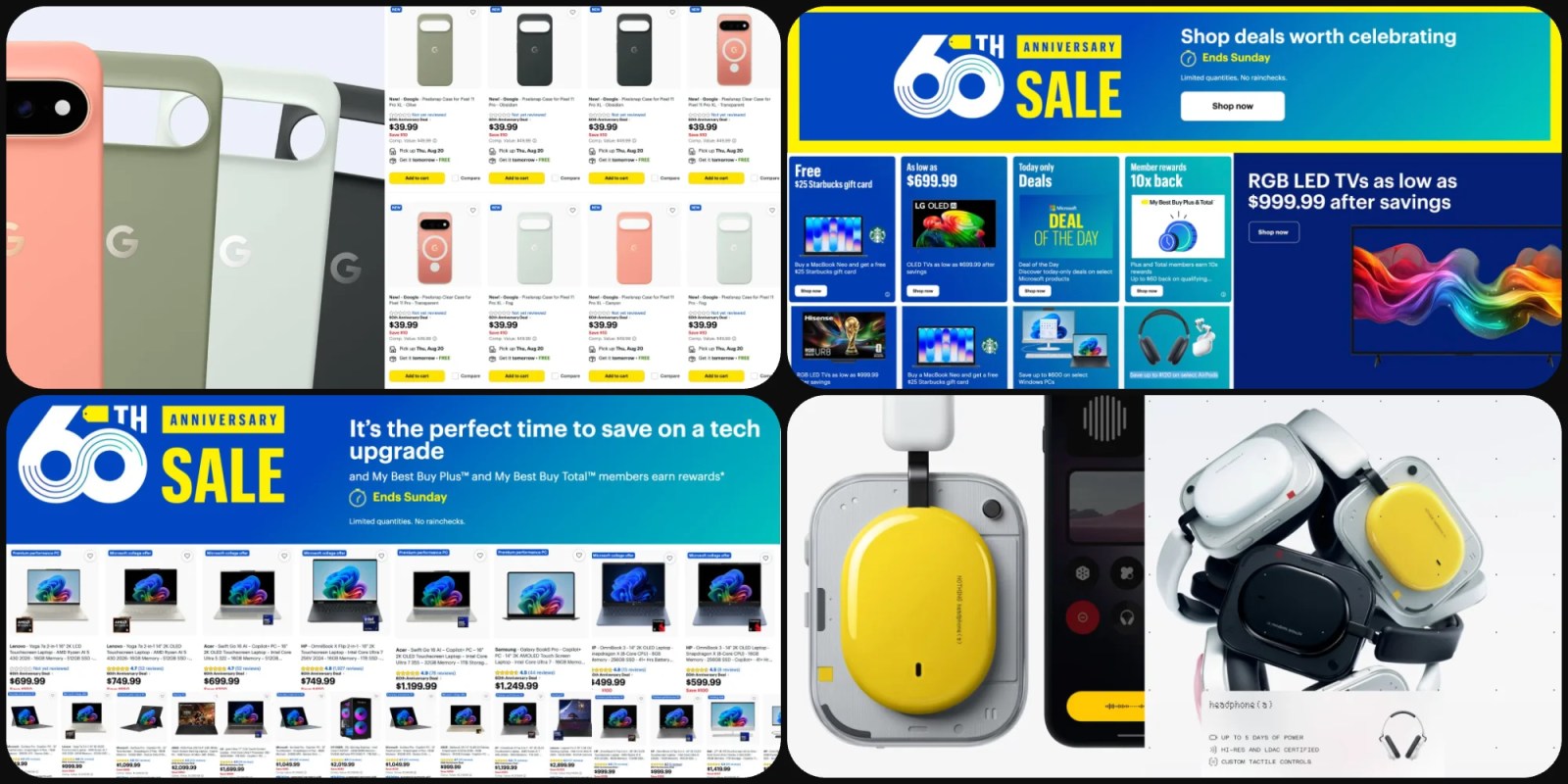 HUT ke-60 Best Buy: Diskon PC Copilot+, Case Pixelsnap, dan Headphone Nothing