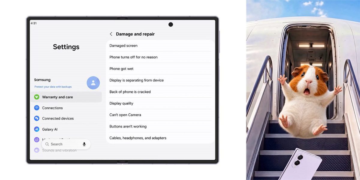 Samsung Permudah Klaim Garansi Galaxy dengan Menu Baru di Android 17