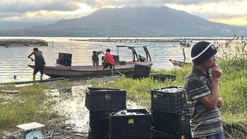 BRIN Ungkap Penyebab Kematian Massal 25 Ton Ikan di Danau Batur