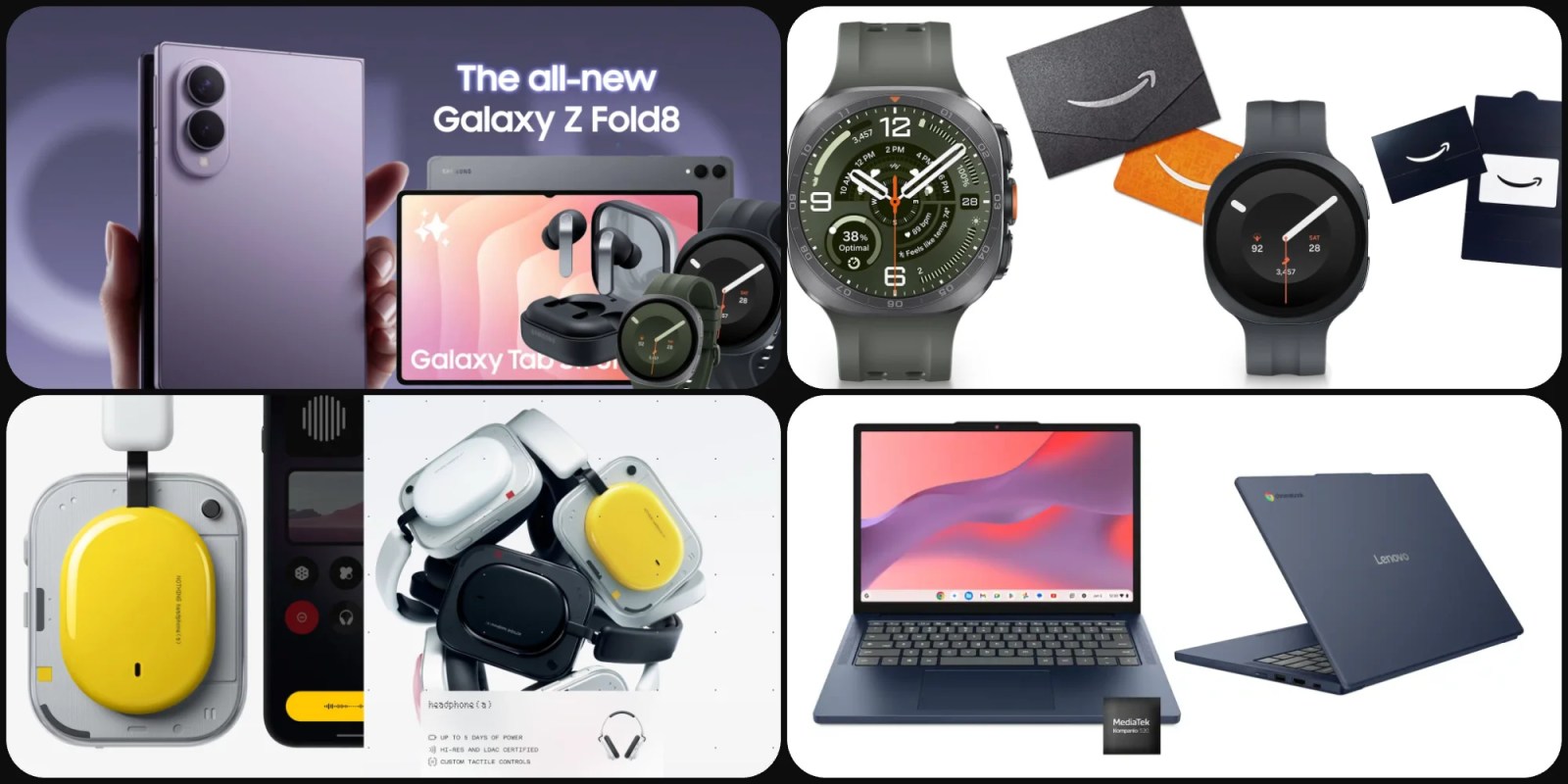 Penawaran Terakhir Galaxy Z Fold 8, Headphone Nothing, dan Chromebook Murah