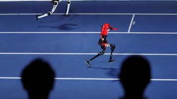 Robot Humanoid China Pecahkan Rekor Lari 100 Meter Usain Bolt