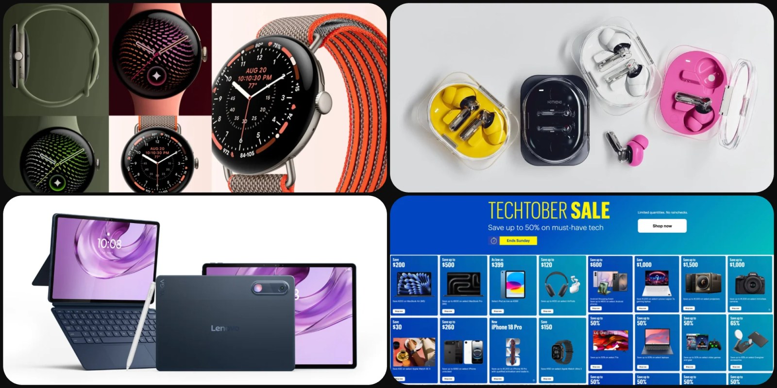 Gelombang Diskon Teknologi: Pixel Watch 5 hingga Tablet 4K Turun Harga
