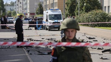 Ledakan Mobil Tewaskan Prajurit Militer Rusia di St Petersburg