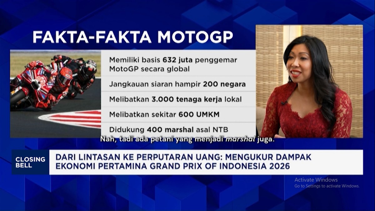 MotoGP 2026 dan Geliat Ekonomi Triliunan di Sirkuit Mandalika