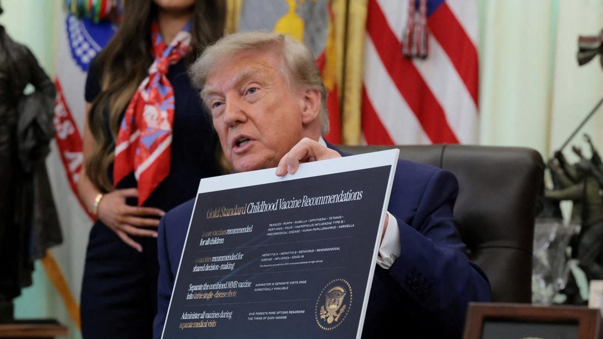 Trump Pangkas Vaksin Anak AS Jadi 11, MMR Diminta Dipisah
