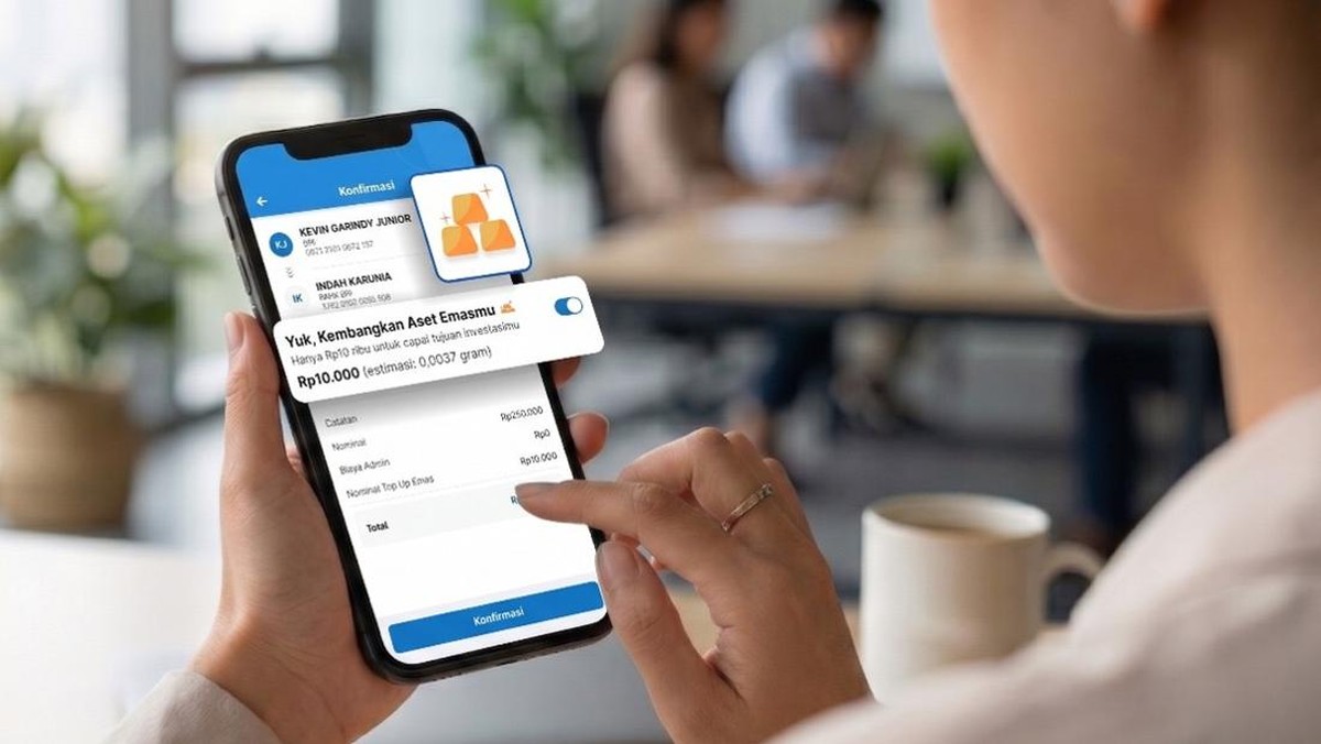 Fitur Baru BRImo Pacu Pertumbuhan Rekening Emas