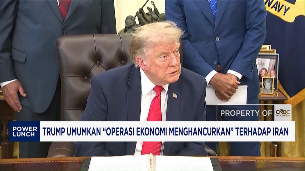 Trump Umumkan Operasi Ekonomi Menghancurkan terhadap Iran