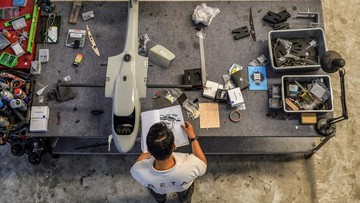 Bandung Bangun Drone Lokal, Ini Proses Perakitannya