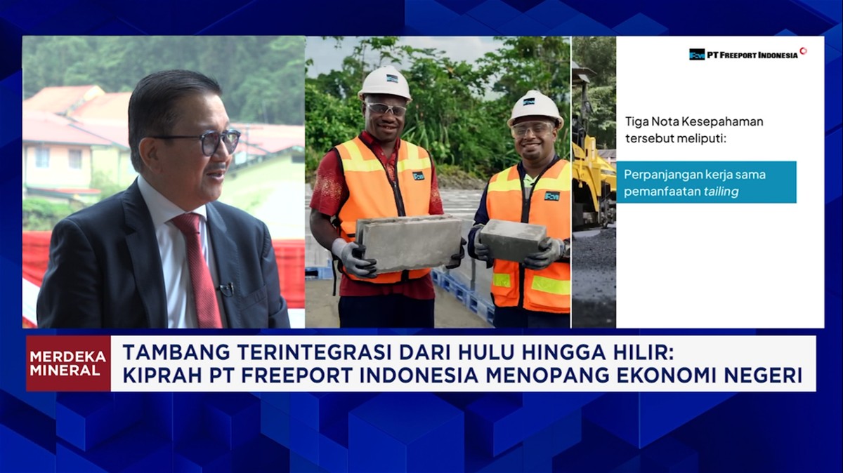 Freeport Alirkan Rp 3 Triliun Setahun untuk Warga Adat Papua