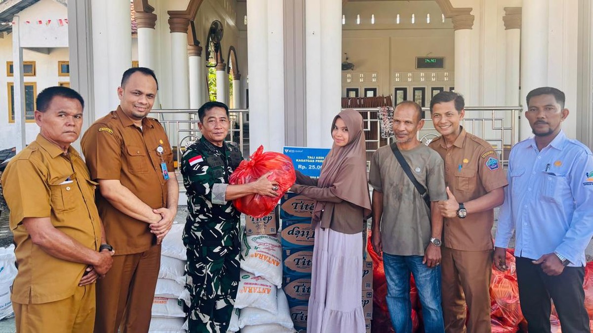 Bantuan Tali Asih untuk 31 KK Korban Banjir Pidie Jaya