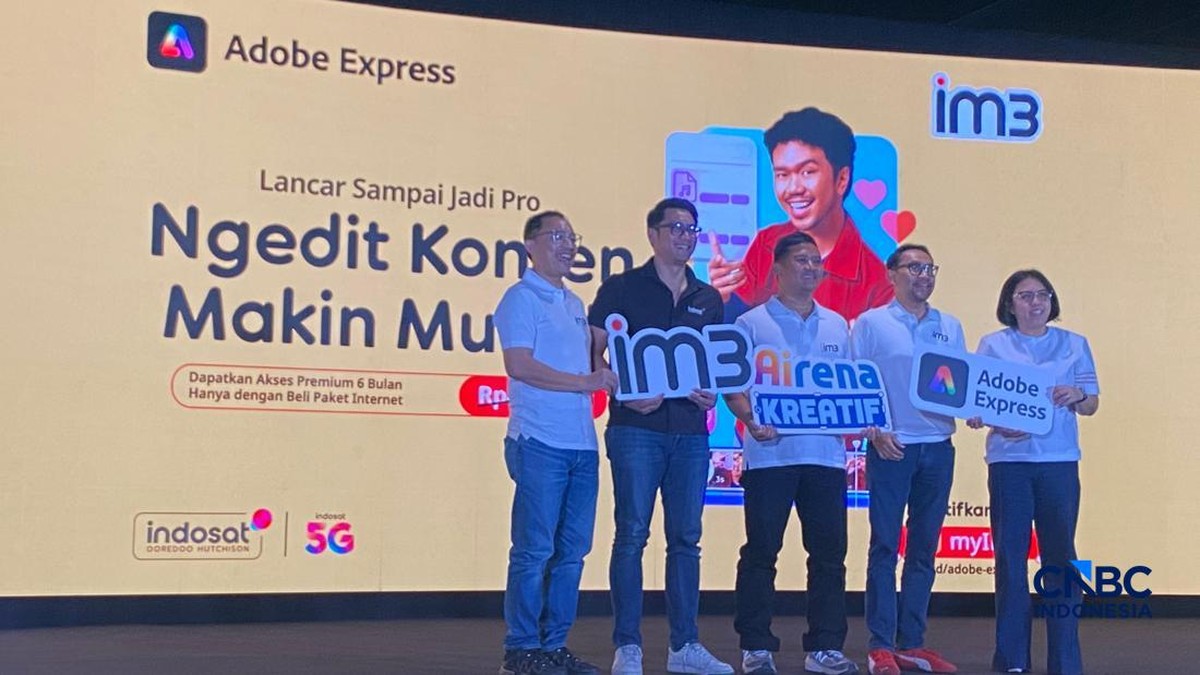 Indosat Hadirkan Adobe Express, AI Bantu UMKM Raih Peluang Bisnis Baru