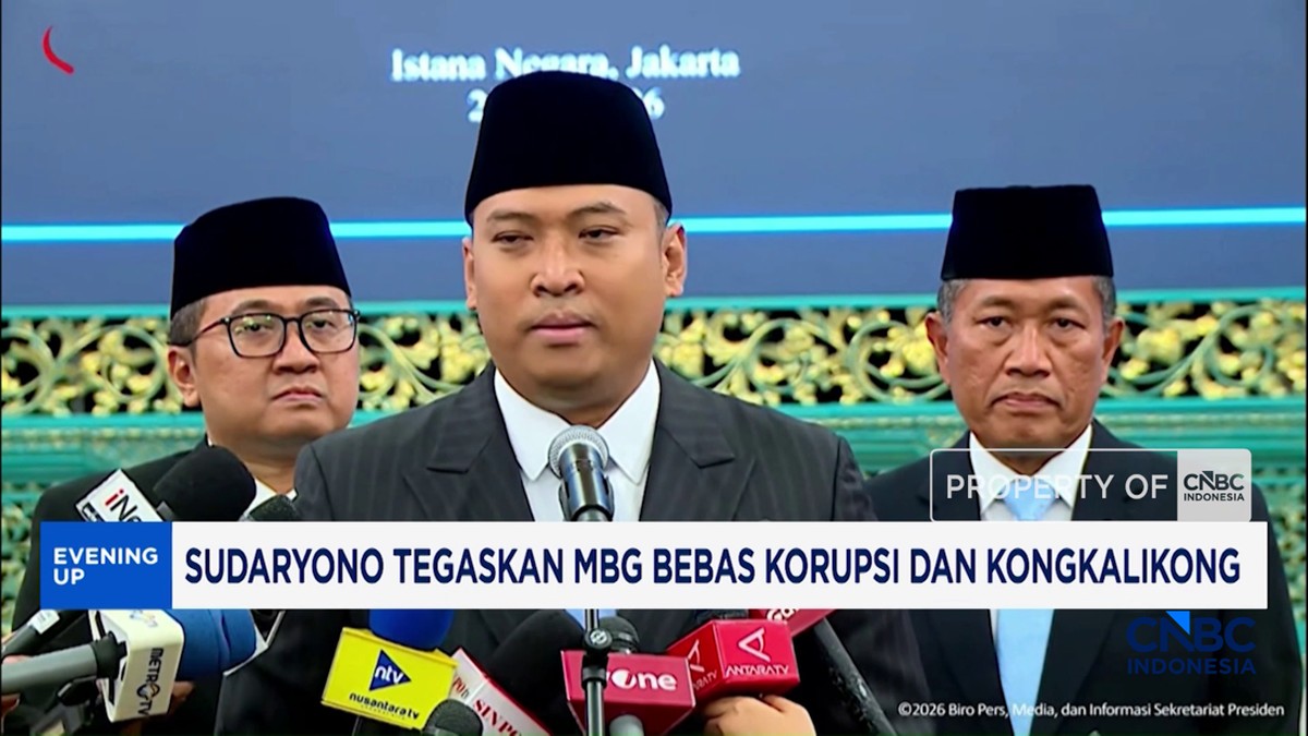 Sudaryono Pastikan Program MBG Bebas Praktik Korupsi